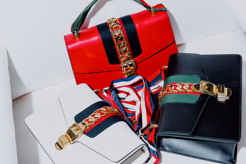 embellished sling bolsa